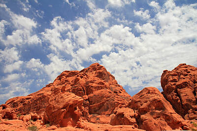 Doors And Windows Rights Managed Images - Red Glow of Valley of Fire Royalty-Free Image by Pierre Leclerc Photography