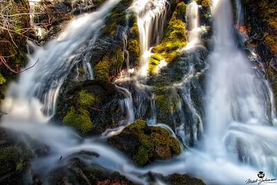 Scifi Portrait Collection - Rolling Water on Moss by Mitch Johanson