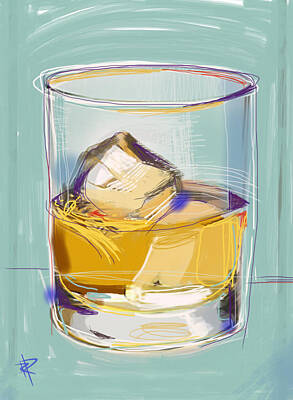 Chinese New Year - Scotch on the Rocks by Russell Pierce