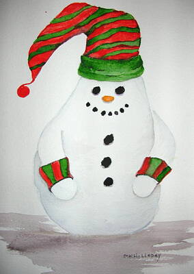 Nothing But Numbers - Snowman by Mary Kay Holladay