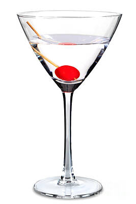 Martini Photos - Sweet martini isolated by Richard Thomas