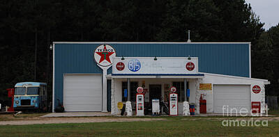 The Masters Romance - Texaco Gas Station by Grace Grogan