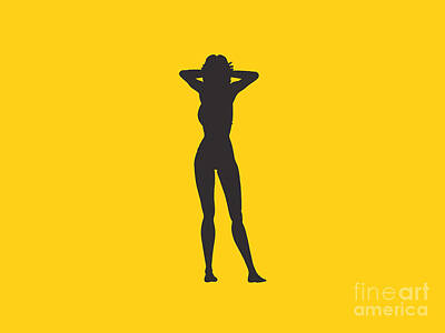 Nudes Digital Art - Woman relaxed  by Pixel Chimp