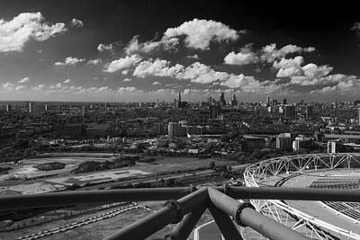 London Skyline Royalty-Free and Rights-Managed Images -  City of London skyline  panarama by David French