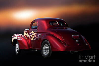 Tea Time - 1940 Willys Coupe Gasser III by Dave Koontz