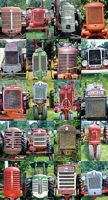Rusty Trucks - Antique Tractors by Art Phaneuf
