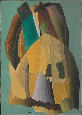 Birds Painting Rights Managed Images - Arthur Dove, 1880-1946, Shore Road Royalty-Free Image by Arthur Dove