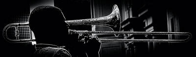 Musician Rights Managed Images - Big Easy Jazz Royalty-Free Image by Jeff Watts