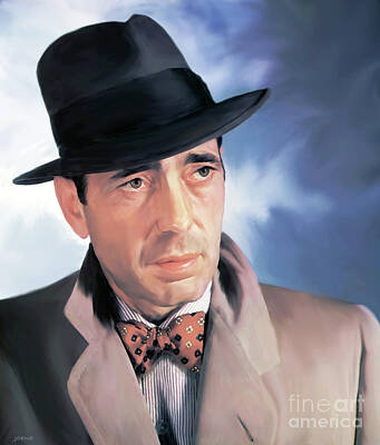 Minimalist Movie Posters 2 - Bogart by Greg Joens
