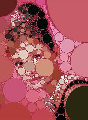 Actors Royalty-Free and Rights-Managed Images - Bubble Art Audrey Hepburn by Esoterica Art Agency