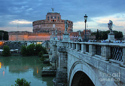 Abstract Animalia Royalty Free Images - Castel SantAngelo Royalty-Free Image by Gregory Dyer