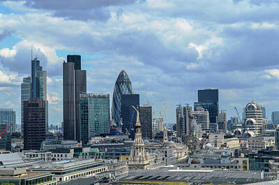 London Skyline Royalty-Free and Rights-Managed Images - City of London   by Bob Cuthbert