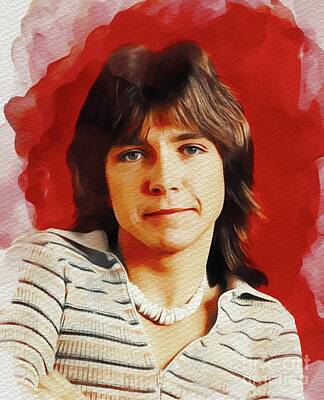 Music Royalty-Free and Rights-Managed Images - David Cassidy, Hollywood Legend by Esoterica Art Agency