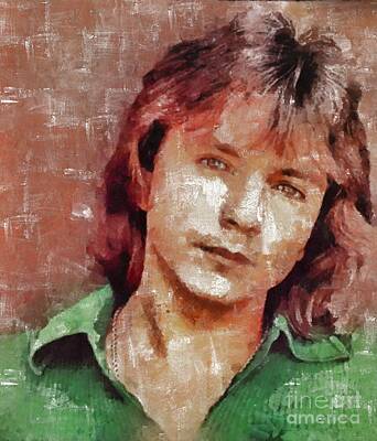 Celebrities Royalty-Free and Rights-Managed Images - David Cassidy, Singer and Actor by Esoterica Art Agency