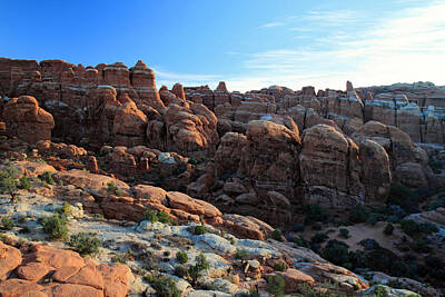 Us License Plate Maps - Fiery Furnace in Arches National Park by Pierre Leclerc Photography