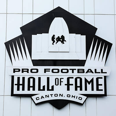 Football Royalty-Free and Rights-Managed Images - Football Hall of Fame #2 by Stephen Stookey