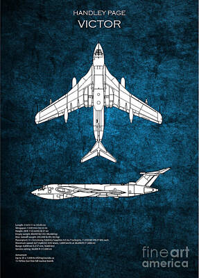 Summer Trends 18 - Handley Page Victor Blueprint by Airpower Art