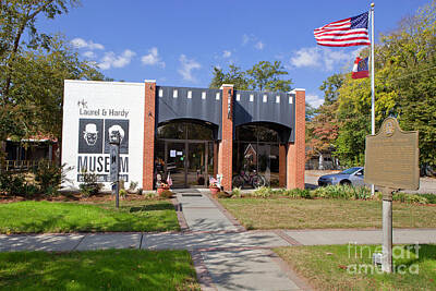 Snowflakes - Laurel and Hardy Museum by Anthony Totah
