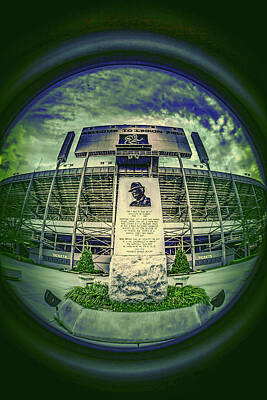 Tracy Brock Royalty-Free and Rights-Managed Images - Legion Field by Tracy Brock
