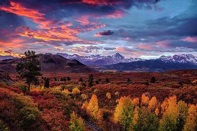 Mountain Royalty-Free and Rights-Managed Images - Morning Drama in the Colorado Rockies by Andrew Soundarajan