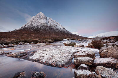 Mountain Rights Managed Images - Mountain Sunrise Royalty-Free Image by Grant Glendinning