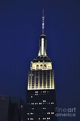 Womens Empowerment - New York Empire State Building by Douglas Sacha