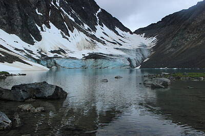 Antlers - Paddy Peak Glacial Lake #2 by Marv Russell
