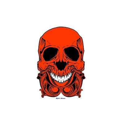 Slim Aarons - Red Skull  by Rafael Salazar