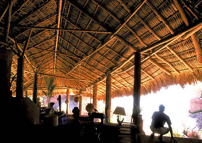 Curated Travel Chargers - Safari Lodge in Kenya X by Carl Purcell