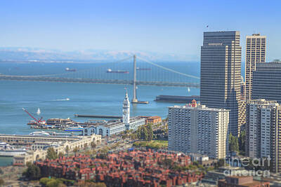 Cultural Textures - San Francisco Bay by Benny Marty