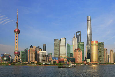 Priska Wettstein Land Shapes Series - Shanghai China by Ivan Pendjakov