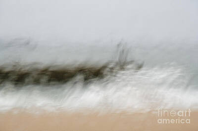 Guido Borelli Yoga Mats Royalty Free Images - Stormy seas  Royalty-Free Image by Vladi Alon