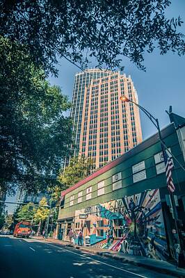 Catch Of The Day - Tall highrise buildings in uptown charlotte near blumenthal perf by Alex Grichenko