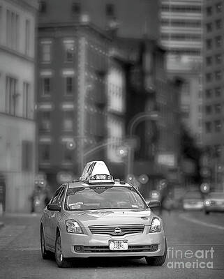 Cities Rights Managed Images - Taxi Royalty-Free Image by Jerry Fornarotto