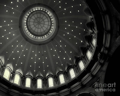 Grimm Fairy Tales Royalty Free Images - U.S. Naval Academy Dome Interior Royalty-Free Image by Jerry Fornarotto