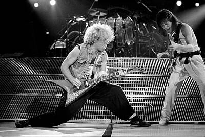 Musician Photos - Van Halen 86 #5 by Chris Deutsch