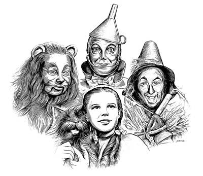 Fantasy Digital Art - Wizard of Oz by Greg Joens