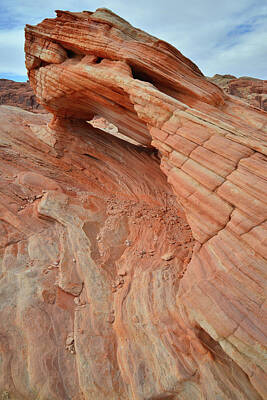 Vintage Movie Stars - Sandstone Crest in Valley of Fire by Ray Mathis