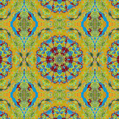 Mountain Royalty-Free and Rights-Managed Images - Pattern and Optics Art by Ricki Mountain