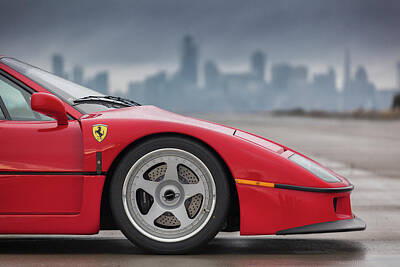 Scifi Portrait Collection - #Ferrari #F40 #Print by ItzKirb Photography