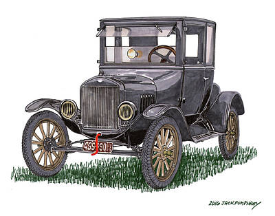 The Beatles - 1923 Ford Model T Coupe by Jack Pumphrey