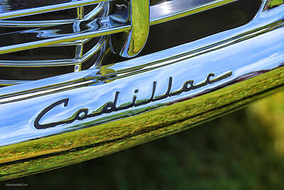 Typographic World Royalty Free Images - 1940 Cadillac 60 Series Royalty-Free Image by LeeAnn McLaneGoetz McLaneGoetzStudioLLCcom