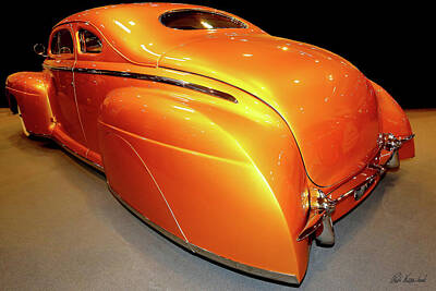 Beach House Shell Fish - 1948 Ford Coupe Deluxe by Peter Kraaibeek