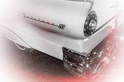 Tracy Brock Royalty-Free and Rights-Managed Images - 1957 Fairlane 500 by Tracy Brock
