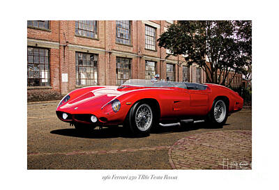 Sports Rights Managed Images - 1961 Ferrari TR61 Testa Rossa I Royalty-Free Image by Dave Koontz