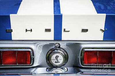 Beach House Signs - 1968 Shelby Mustang by Dennis Hedberg