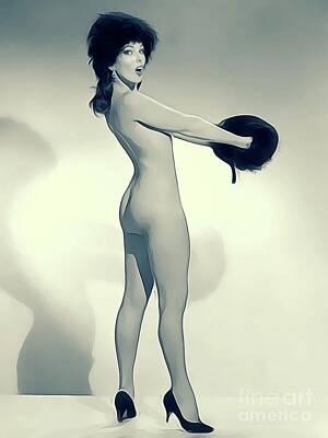 Nudes Digital Art - Burlesque Queen by Esoterica Art Agency
