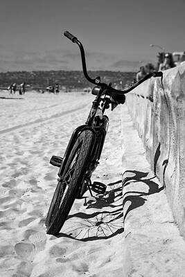 Beach Photos - Fat Tire by Peter Tellone