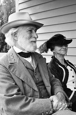 Actors Photos - General Lee and Mary Custis Lee by Thomas R Fletcher