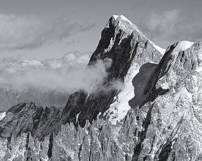 Fruit Photography Royalty Free Images - Grandes Jorasses Royalty-Free Image by Stephen Taylor